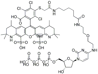 CHROMATIDE(R) ALEXA FLUOR(R) 546-16-OBEA-DCTP Struktur