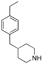 4-(4-ETHYL-BENZYL)-PIPERIDINE Struktur