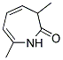 3,7-DIMETHYL-1,3-DIHYDRO-2H-AZEPIN-2-ONE Struktur