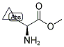 (S)-AMINO-CYCLOPROPYL-ACETIC ACID METHYL ESTER Struktur