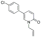 1-ALLYL-5-(4-CHLOROPHENYL)PYRIDIN-2(1H)-ONE Struktur