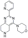 4-MORPHOLIN-4-YL-2-PYRIDIN-2-YL-5,6,7,8-TETRAHYDROPYRIDO[4,3-D]PYRIMIDINE Struktur