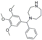 1-[PHENYL(3,4,5-TRIMETHOXYPHENYL)METHYL]-1,4-DIAZEPANE Struktur