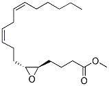 (+/-)-TRANS-5,6-EPOXY-9(Z),12(Z)-OCTADECADIENOIC ACID METHYL ESTER Struktur