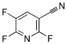 2,5,6-TRIFLUOROPYRIDINE-3-CARBONITRILE Struktur