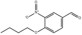 4-BUTOXY-3-NITROBENZALDEHYDE Struktur