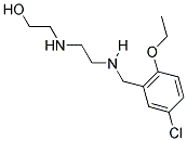 2-((2-((5-CHLORO-2-ETHOXYBENZYL)AMINO)ETHYL)AMINO)ETHANOL Struktur