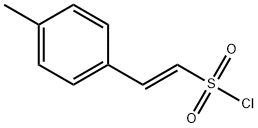 2-P-TOLYL-ETHENESULFONYL CHLORIDE Struktur