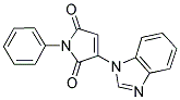 3-(1H-BENZIMIDAZOL-1-YL)-1-PHENYL-1H-PYRROLE-2,5-DIONE Struktur