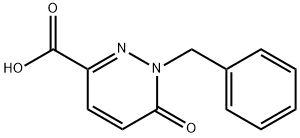 1-BENZYL-6-OXO-1,6-DIHYDRO-PYRIDAZINE-3-CARBOXYLIC ACID Struktur