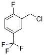 2-FLUORO-5-TRIFLUOROMETHYLBENZYL CHLORIDE Struktur