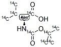 N-T-BOC-L-VALINE, [14C(U)] Struktur