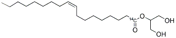 2-MONOOLEOYL GLYCEROL, [OLEOYL-1-14C] Struktur