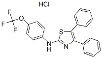 (3,4-DIPHENYL(2,5-THIAZOLYL))(4-(TRIFLUOROMETHOXY)PHENYL)AMINE