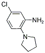 5-CHLORO-2-PYRROLIDIN-1-YLANILINE Struktur