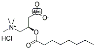 3-O-OCTANOYL-[1-14C]-L-CARNITINE HYDROCHLORIDE Struktur