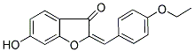 2-(4-ETHOXY-BENZYLIDENE)-6-HYDROXY-BENZOFURAN-3-ONE Struktur