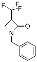 1-BENZYL-3-TRIFLUOROMETHYL-2-AZETIDINONE Struktur