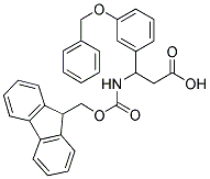 FMOC-DL-3-(3-BENZYLOXYPHENYL)-3-AMINO-PROPIONIC ACID Struktur