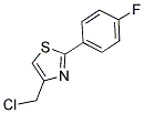 4-(CHLOROMETHYL)-2-(4-FLUOROPHENYL)-1,3-THIAZOLE Struktur