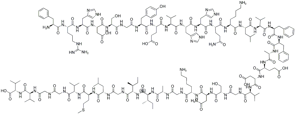 BETA-AMYLOID (4-40) Struktur