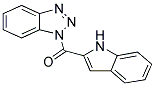 1-(1H-INDOL-2-YLCARBONYL)-1H-BENZOTRIAZOLE Struktur