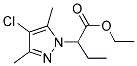 2-(4-CHLORO-3,5-DIMETHYL-PYRAZOL-1-YL)-BUTYRIC ACID ETHYL ESTER Struktur