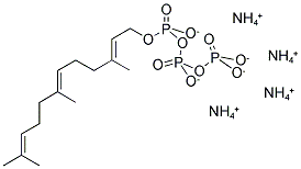 3,7,11-TRIMETHYL-2,6,10-DODECATRIEN-1-YL TRIPHOSPHATE AMMONIUM SALT Struktur