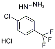 1-[2-CHLORO-5-(TRIFLUOROMETHYL)PHENYL]HYDRAZINE HYDROCHLORIDE Struktur