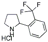 2-(2-TRIFLUOROMETHYL-PHENYL)-PYRROLIDINE HYDROCHLORIDE Struktur