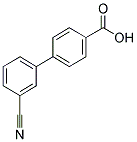 3'-CYANO-BIPHENYL-4-CARBOXYLIC ACID Struktur