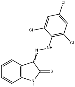 2-THIOXO-1,2-DIHYDRO-3H-INDOL-3-ONE N-(2,4,6-TRICHLOROPHENYL)HYDRAZONE price.