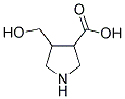 4-HYDROXYMETHYL-PYRROLIDINE-3-CARBOXYLIC ACID Struktur