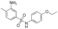 3-AMINO-N-(4-ETHOXYPHENYL)-4-METHYLBENZENESULFONAMIDE Struktur