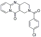 2-(4-CHLOROBENZOYL)-1,2,3,4-TETRAHYDRO-11H-DIPYRIDO[1,2-A:4',3'-D]PYRIMIDIN-11-ONE Struktur