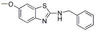 N-BENZYL-6-METHOXY-1,3-BENZOTHIAZOL-2-AMINE Struktur