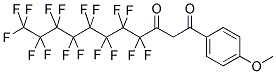 1-(4-METHOXYPHENYL)-2H,2H-PERFLUOROUNDECANE-1,3-DIONE Struktur