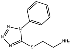 2-(1-PHENYL-1H-TETRAZOL-5-YLSULFANYL)-ETHYLAMINEHYDROCHLORIDE Struktur