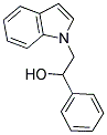 2-(1H-INDOL-1-YL)-1-PHENYLETHANOL Struktur