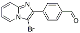 4-(3-BROMOIMIDAZO[1,2-A]PYRIDIN-2-YL)BENZALDEHYDE Struktur