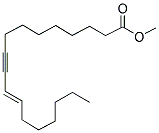 11(E)-OCTADECEN-9-YNOIC ACID METHYL ESTER Struktur