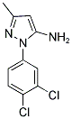 2-(3,4-DICHLORO-PHENYL)-5-METHYL-2H-PYRAZOL-3-YLAMINE Struktur