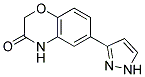 6-(1H-PYRAZOL-3-YL)-4H-BENZO[1,4]OXAZIN-3-ONE Struktur