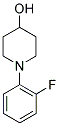 1-(2-FLUOROPHENYL)-4-PIPERIDINOL Struktur