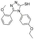 4-(4-ETHOXYPHENYL)-5-(2-METHOXYPHENYL)-4H-1,2,4-TRIAZOLE-3-THIOL Struktur