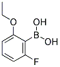 2-ETHOXY-6-FLUOROPHENYLBORONIC ACID Struktur