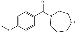 1-(4-METHOXYBENZOYL)-1,4-DIAZEPANE Struktur