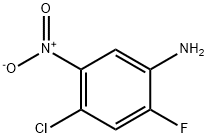 4-CHLORO-2-FLUORO-5-NITROANILINE Struktur