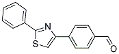 4-(2-PHENYL-1,3-THIAZOL-4-YL)BENZALDEHYDE Struktur