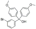 3-BROMO-4',4''-DIMETHOXYTRITYL ALCOHOL Struktur